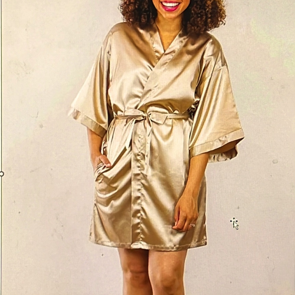 NWT Calvin Klein kimono style robe S-L